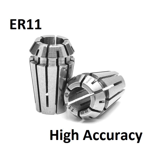 4.0mm - 3.5mm ER11 High Accuracy Collets (5 micron)